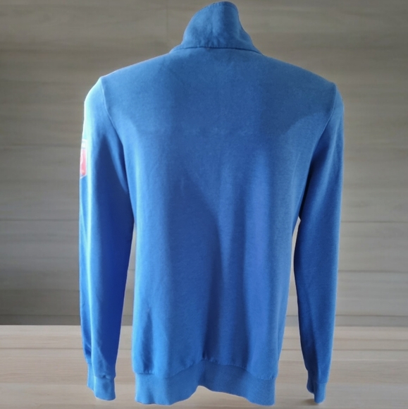 Rare Puma Vintage Italia National Soccer Athletic Track Sweatshirt Jacket - Picture 6 of 13
